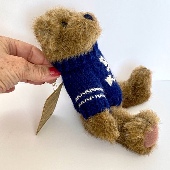 Nautical Archive Collection Boyds Bears Plush Anchor Sweater Vintage With Tags - Picture 5 of 14